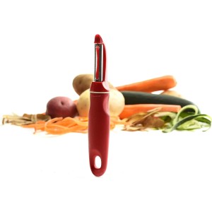 NORPRO Grip-Ez Peeler Red, 1 EA (110R)