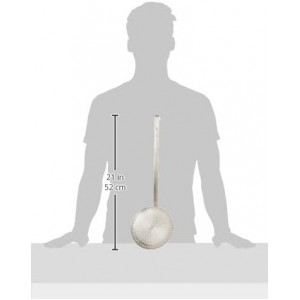 Winco Round Stainless Steel Skimmer, 5.75-Inch