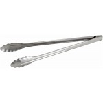 Winco Coiled Spring Heavyweight Stainless Steel Utility Tong, 16-Inch