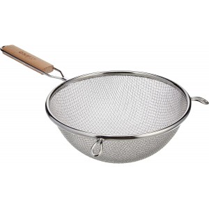Winco MS3A-8D Strainer with Double Fine ...