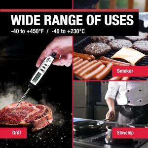 CDN Waterproof Digital Cooking Thermometer Instant Read 2.75