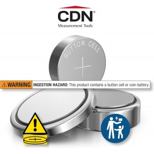 CDN Waterproof Digital Cooking Thermometer Instant Read 2.75