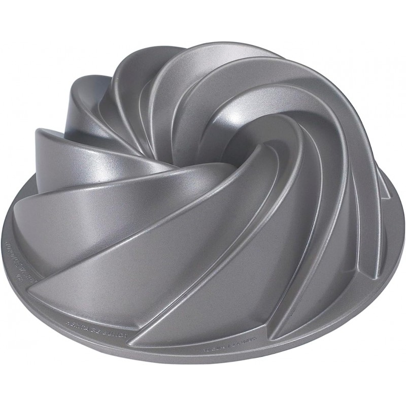 Nordic Ware Heritage Bundt, 10 Cup, Silver