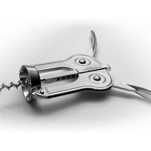 Olaneta Chrome-Plated Double Lever Corkscrew