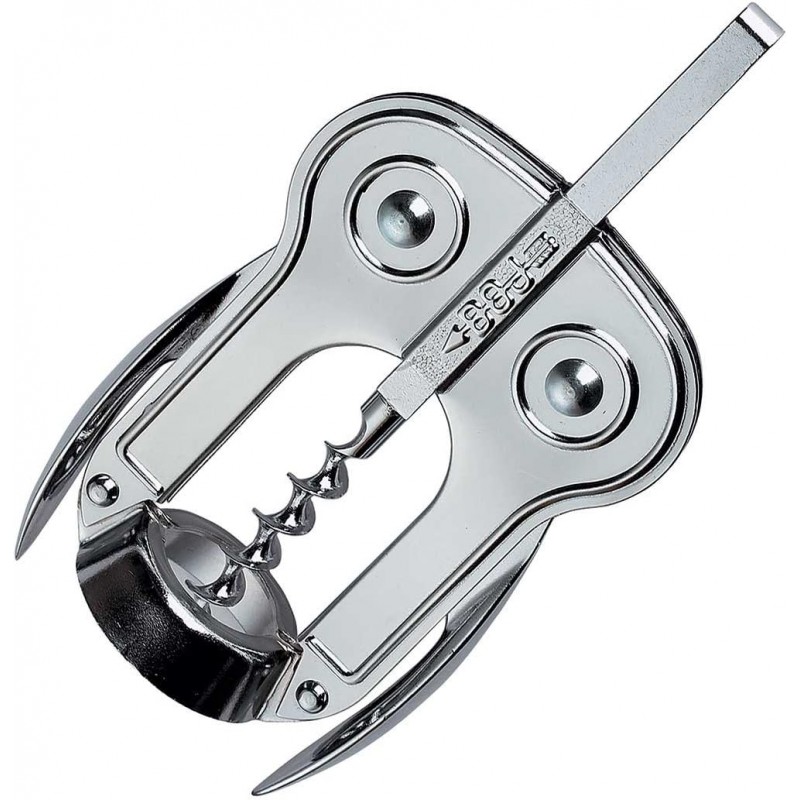Olaneta Chrome-Plated Double Lever Corkscrew