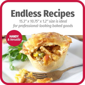 GoodCook Everyday Nonstick Steel Muffin Pan, 12 cup, Gray