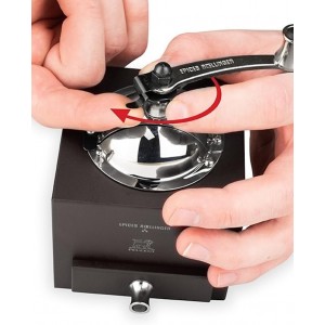 Peugeot Olivier Roellinger 5.25 Inch Pepper Mill, Chocolate