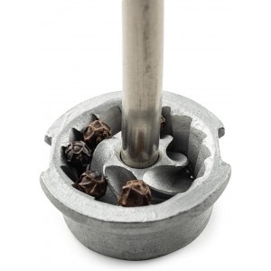 Peugeot Olivier Roellinger 5.25 Inch Pepper Mill, Chocolate