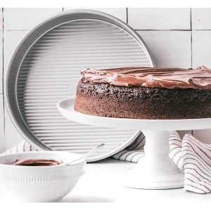 USA Pan Bakeware Nonstick Round Cake Pan, 8-Inch, Aluminized Steel