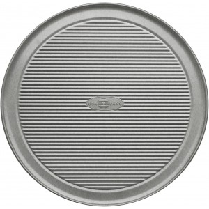 USA Pan Bakeware Aluminized Steel Pizza Pan, 12-Inch