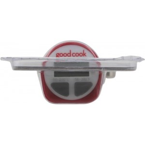 GoodCook Everyday Digital Instant Read Food Thermometer, Stainless Steel Probe, Fahrenheit & Celsius Display, Pocket Sleeve Included