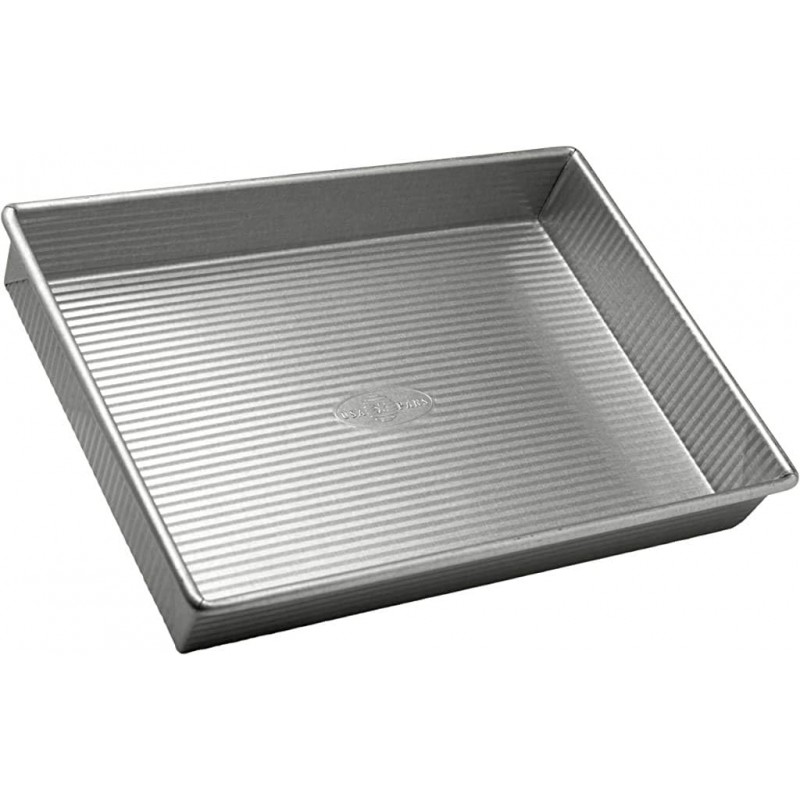 USA Pan Bakeware Rectangular Cake Baking Pan, 9 x 13 inch, Nonstick & Quick Release Coating, Aluminized Steel