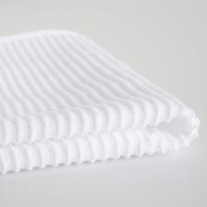 Now Designs Ripple Kitchen Dishcloth, Set of 4, White