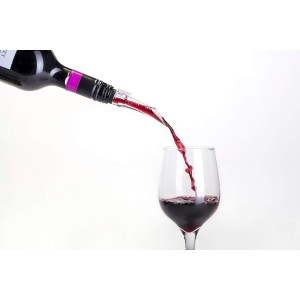 Cork Pops Nicholas VinOair Wine Aerator, Black, 6 Inch