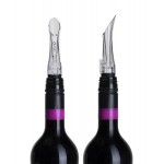 Cork Pops Nicholas VinOair Wine Aerator, Black, 6 Inch