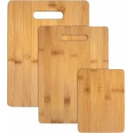 Totally Bamboo Cutting Boards for Kitchen, Set of 3 – Bamboo Wood Cutting Board Set in Large, Medium & Small Sizes