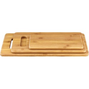 Totally Bamboo Cutting Boards for Kitchen, Set of 3 – Bamboo Wood Cutting Board Set in Large, Medium & Small Sizes