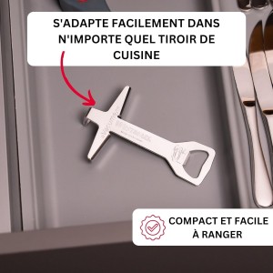 Westmark Jar Opener, One Size, Steel