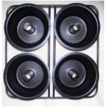 Non-Stick Angel Food Pan - 4 Mini Cakes