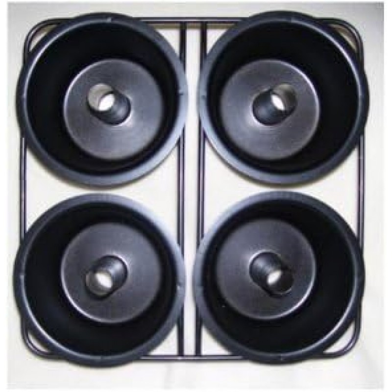 Non-Stick Angel Food Pan - 4 Mini Cakes