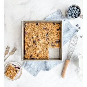 USA Pan Bakeware Nonstick Square Cake Pan, 9 Inch, Aluminized Steel