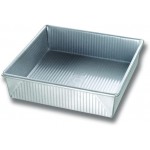 USA Pan Bakeware Nonstick Square Cake Pan, 9 Inch, Aluminized Steel
