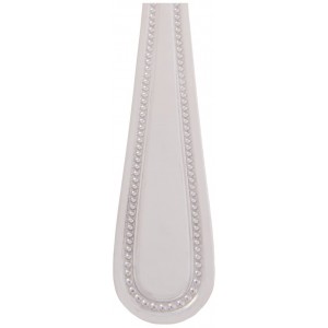 Winco 12-Piece Dots Bouillon Spoon Set, 18-0 Stainless Steel,Silver