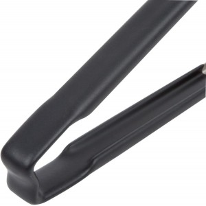 Vollrath 4781220 Jacobs's Price 12-Inch 1-Piece Tong, Stainless Steel, Black Handle