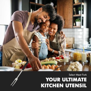 Chef Craft Select Meat Cooking Fork, 13 inch, Stainless Steel