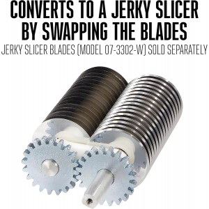 Weston Meat Tenderizer Tool & Heavy Duty Cuber, Quick and Easy Manual Operation For Cuts Up To 4.5” Wide x .75” Thick, Durable Aluminum Construction, Stainless Steel Blades, White (07-3101-W-A)