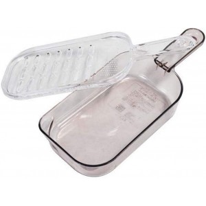 Japan Bargain, Japanese Plastic Zester Grater – Multi-Purpose Fine Grater for Vegetables, Fruits, Cheese, Garlic, Ginger, Wasabi – BPA-Free, Dishwasher Safe, Made in Japan (1, Large)