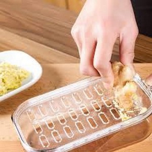 Japan Bargain, Japanese Plastic Zester Grater – Multi-Purpose Fine Grater for Vegetables, Fruits, Cheese, Garlic, Ginger, Wasabi – BPA-Free, Dishwasher Safe, Made in Japan (1, Large)