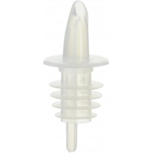 Winco Free Flow Pourers, Clear - 12 Piec...