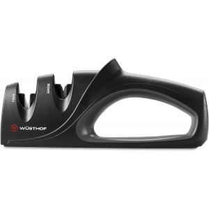 WÜSTHOF 2-Stage Hand-Held Sharpener, Bl...