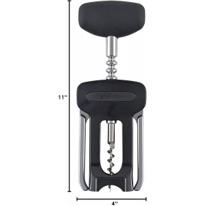 Good Cook Cork Screw Bar Tools, 11 x 4 x 2.5 inches, Black