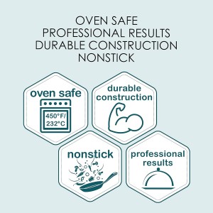 Chicago Metallic Angel Food Cake Pan with Cooling Feet, 2-Piece Nonstick Tube Pan, 9.5 Inch Carbon Steel, Perfect for Pound and Sponge Cakes