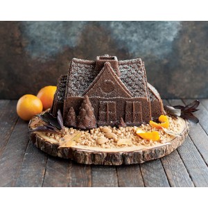 Nordic Ware Gingerbread House Bundt Pan