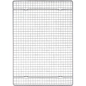 Mrs. Anderson's Baking Professional Cooling Rack, Heavy Duty Steel, Fits Half Sheet Pans, 16.5 x 11.875 x 0.625-Inches