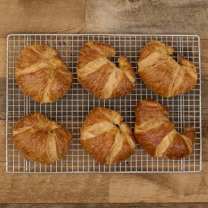 Mrs. Anderson's Baking Professional Cooling Rack, Heavy Duty Steel, Fits Half Sheet Pans, 16.5 x 11.875 x 0.625-Inches