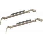 Chef Craft Select Iron Plated Bottle Opener/Can Tapper with Magnet, Pack of 2, 1, Grey