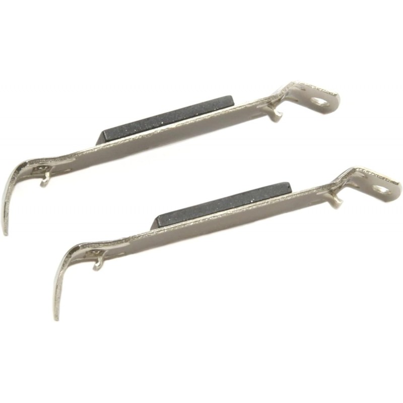 Chef Craft Select Iron Plated Bottle Opener/Can Tapper with Magnet, Pack of 2, 1, Grey