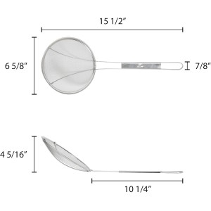 Thunder Group Round Skimmer, 6-1/2-Inch