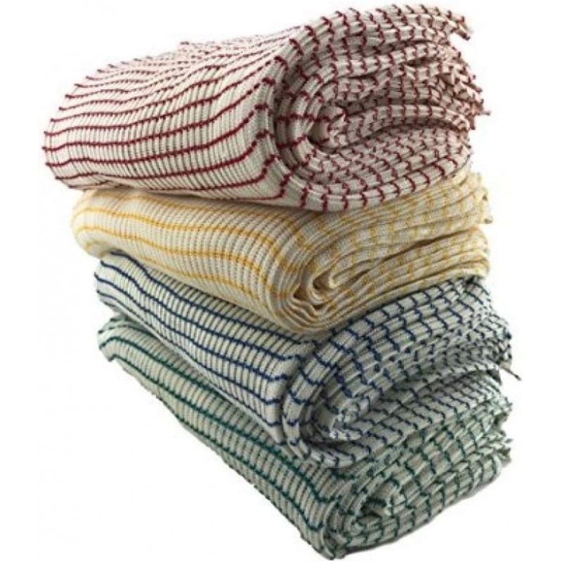 World's Best Dish Cloths - Set of 12 - Assorted Colors