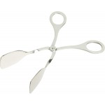 Norpro, Silver Stainless Steel Serving Tongs, 7.5 INCH