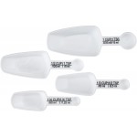 Chef Craft Measuring Scoop/Spoon Combo, White