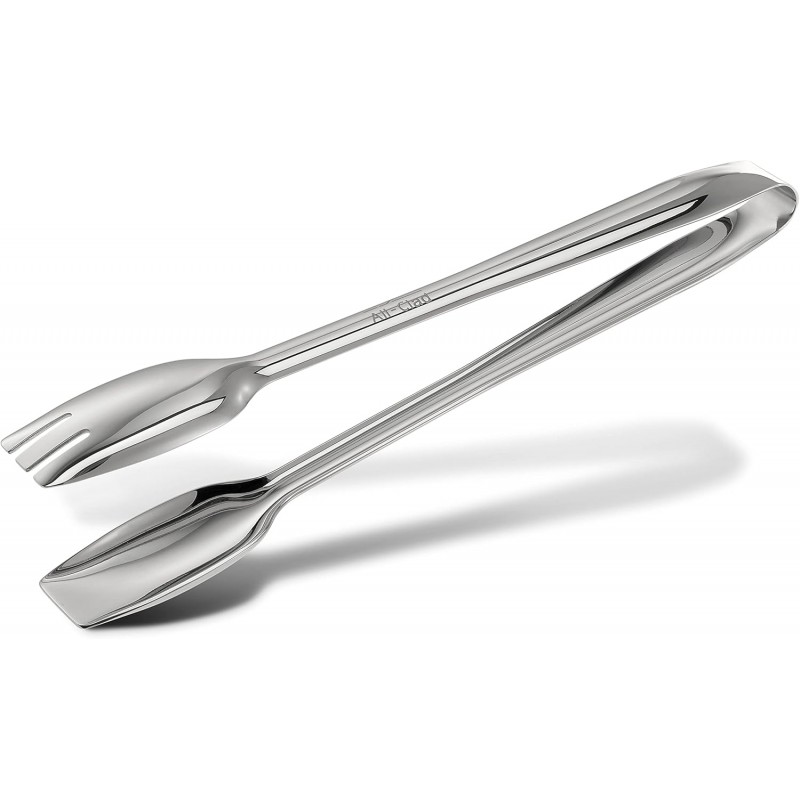 All-Clad Specialty Stainless Steel Kitchen Gadgets Serving Tongs Kitchen Tools, Kitchen Hacks Silver