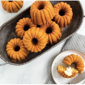 Nordic Ware Platinum Collection Anniversary Bundtlette Pan