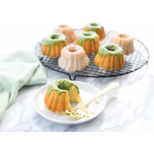 Nordic Ware Platinum Collection Anniversary Bundtlette Pan