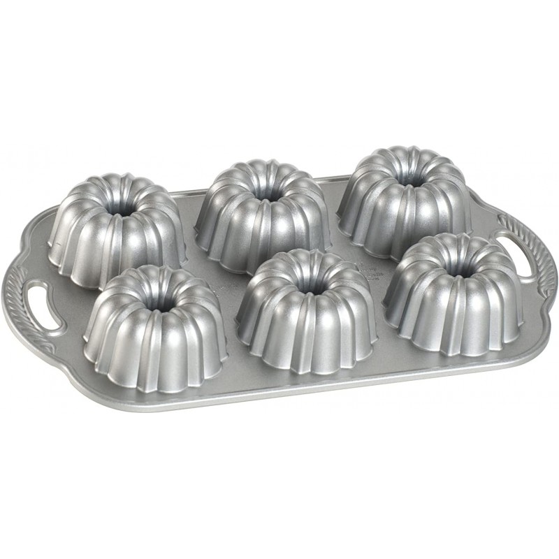 Nordic Ware Platinum Collection Anniversary Bundtlette Pan
