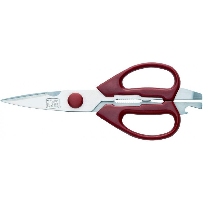 Chicago Cutlery Deluxe Shears, Red
